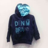 LOSAN Ζακέτα φούτερ με κουκούλα "DENIM" σε 2 χρώματα - Image 4